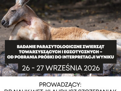 1200x1200_2 (1) (1) Badanie parazytologiczne zwierząt towarzyszących i egzotycznych – od pobrania próbki do interpretacji wyniku - 26-27.09