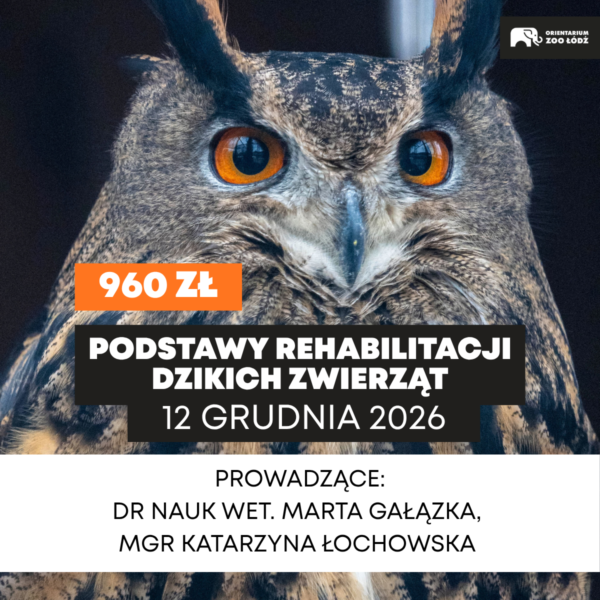 Podstawy rehabilitacji dzikich zwierząt - 12.12